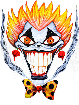 Klowns on Fire Gourmet Sauces logo